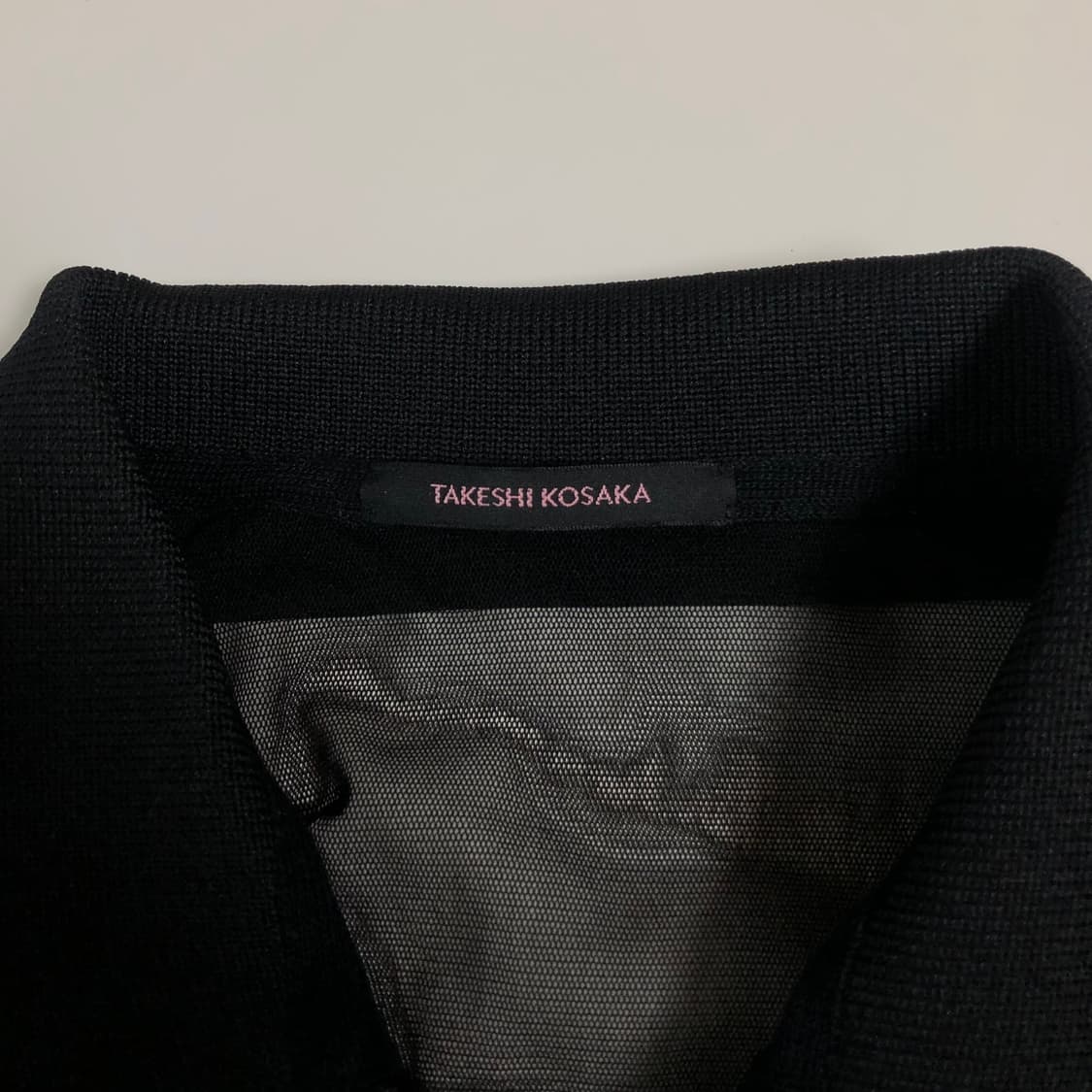 요지 야마모토 메쉬 드레스 상품이미지3