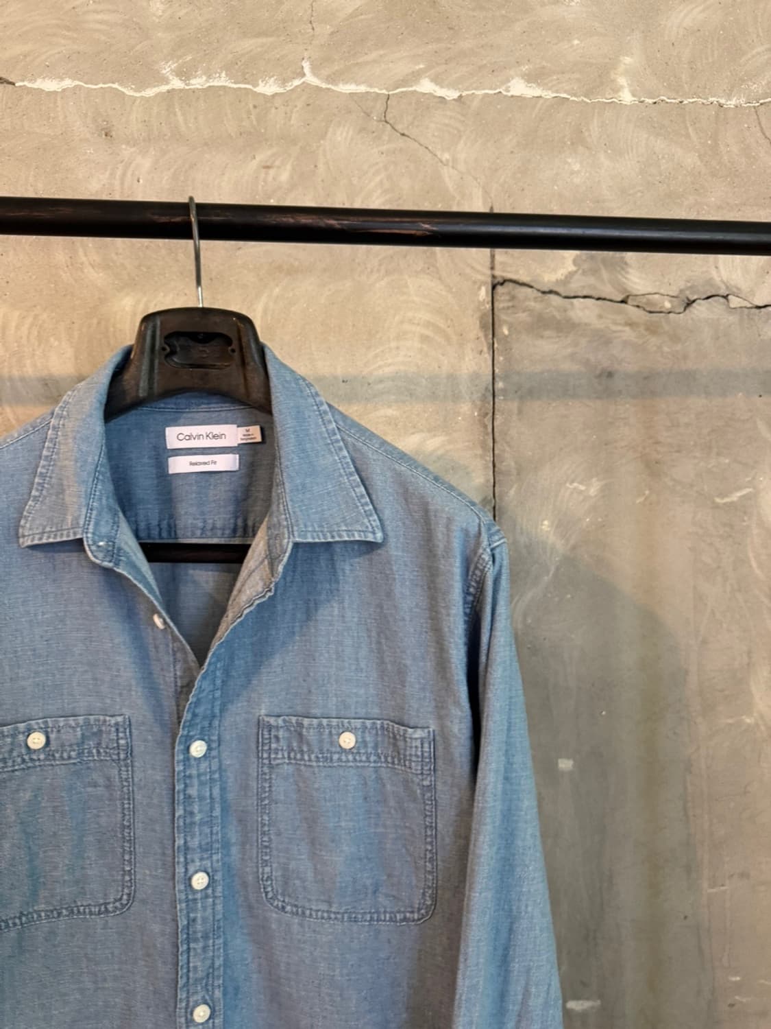 캘빈클라인 데님 셔츠 100 상품이미지6