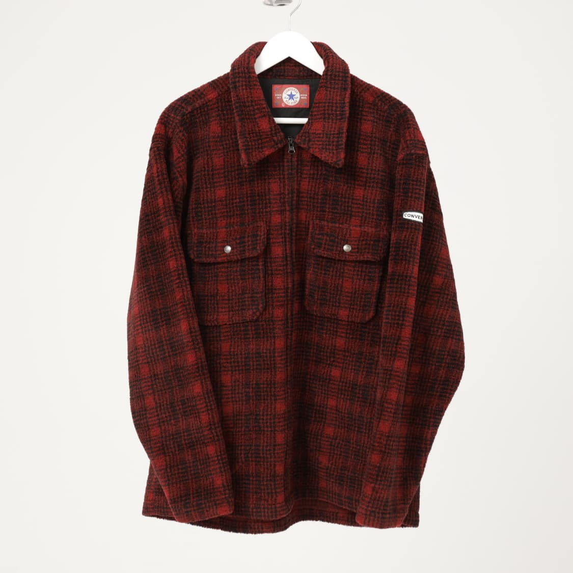 컨버스 체크 플리스 트러커 자켓 상품이미지2