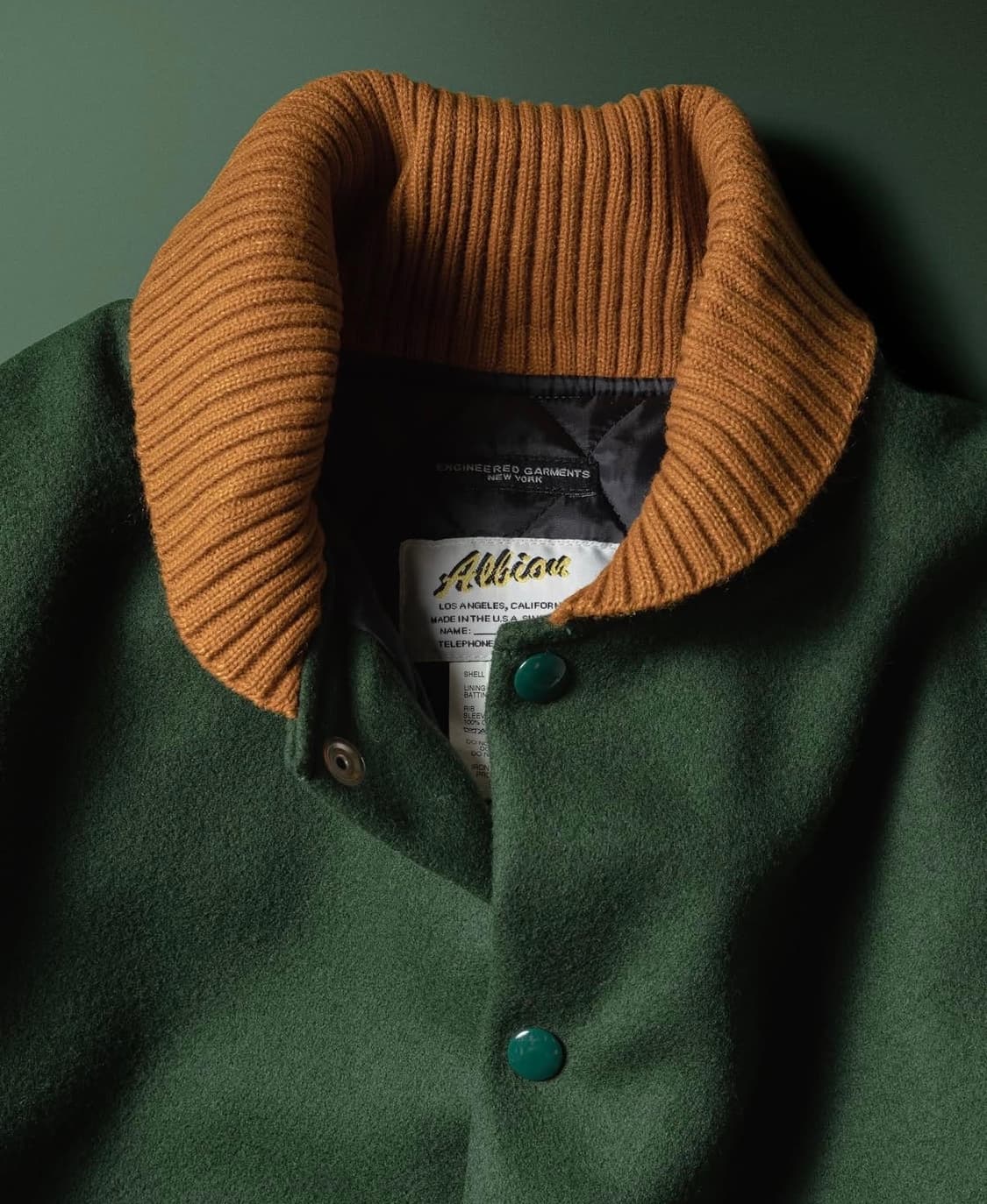 엔지니어드가먼츠 바시티 자켓 상품이미지6