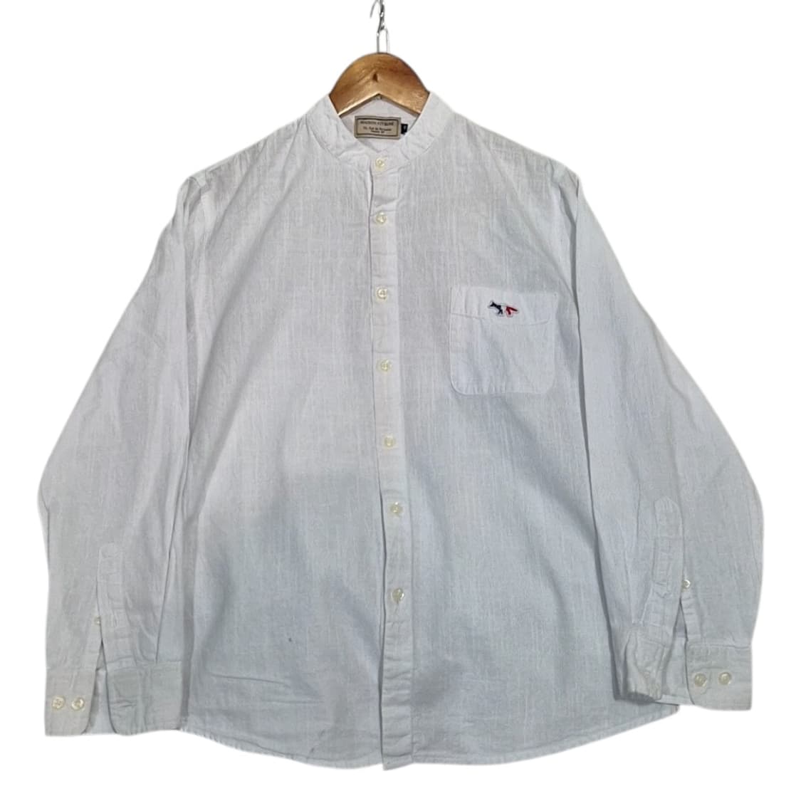 메종키츠네 화이트 셔츠 상품이미지1