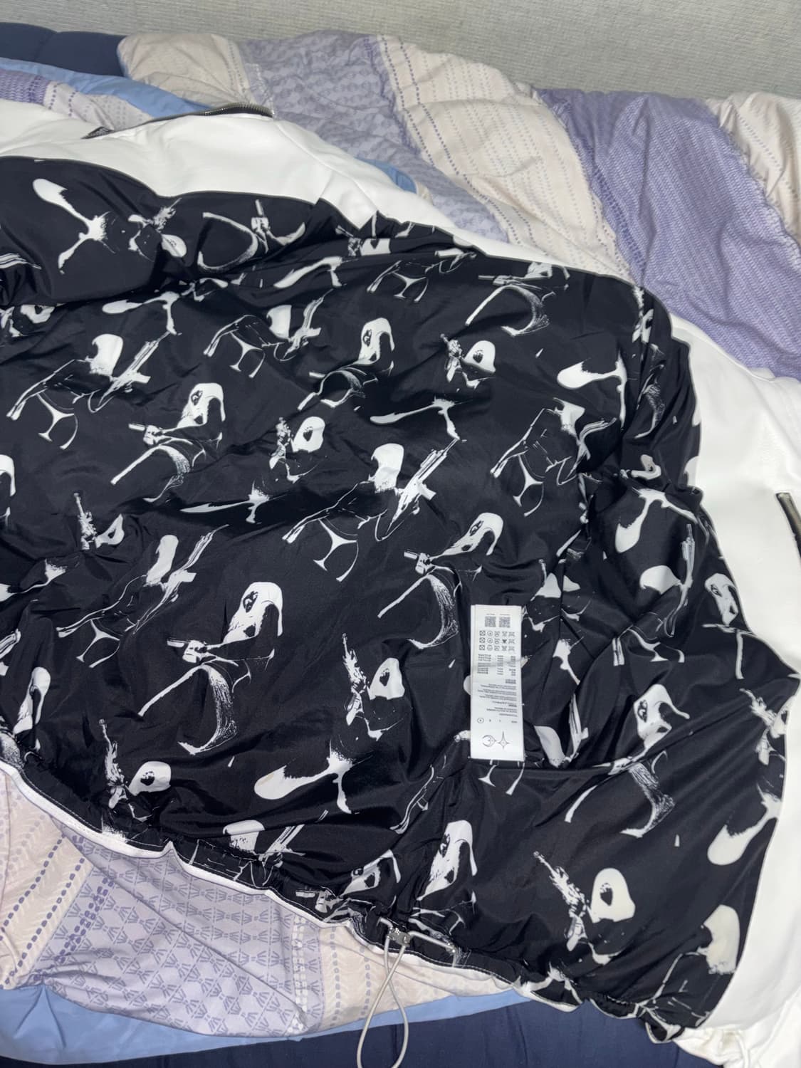 떠그클럽 화이트 패딩 3사이즈 상품이미지10