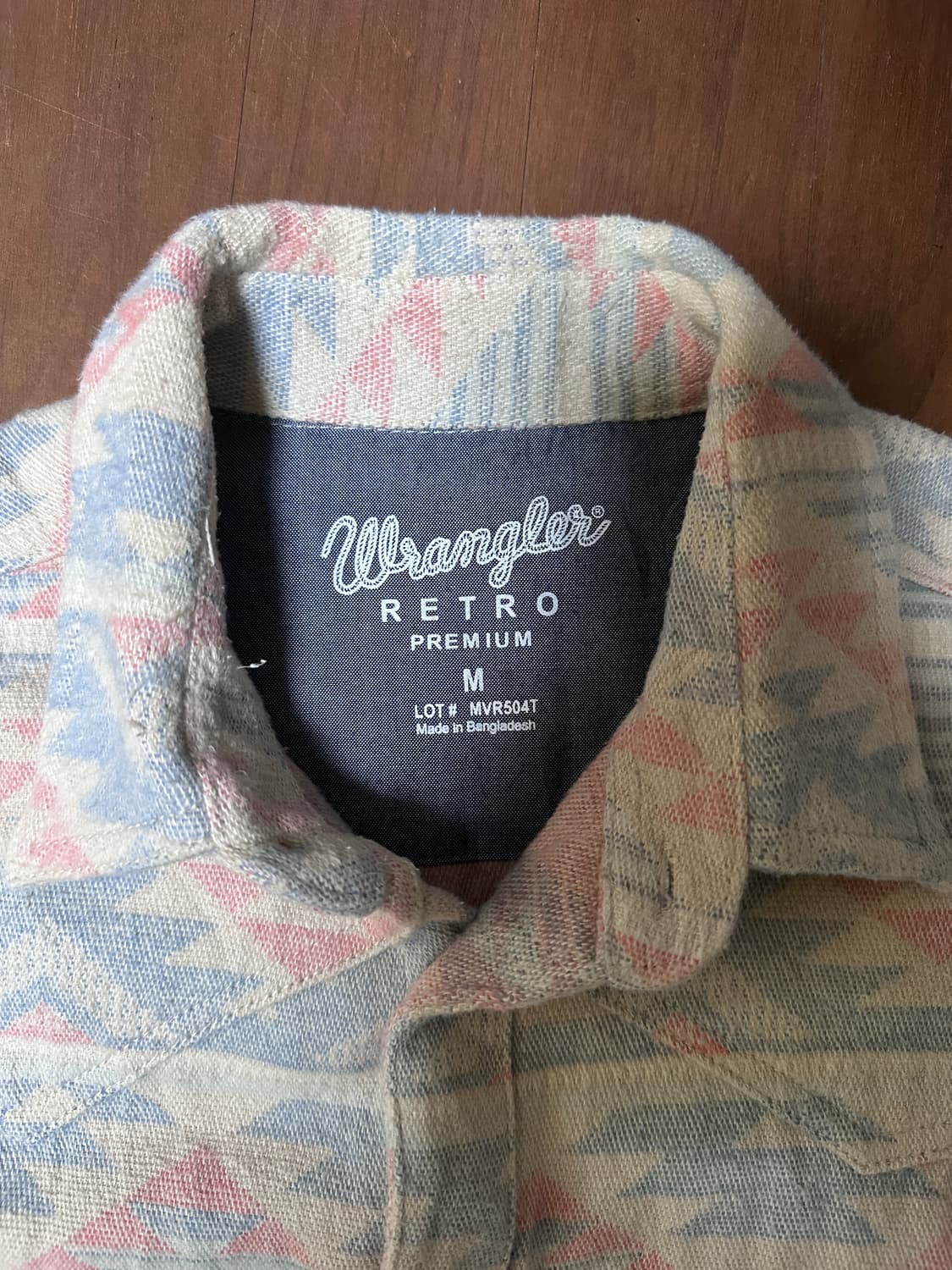 랭글러 웨스턴 셔츠 상품이미지2