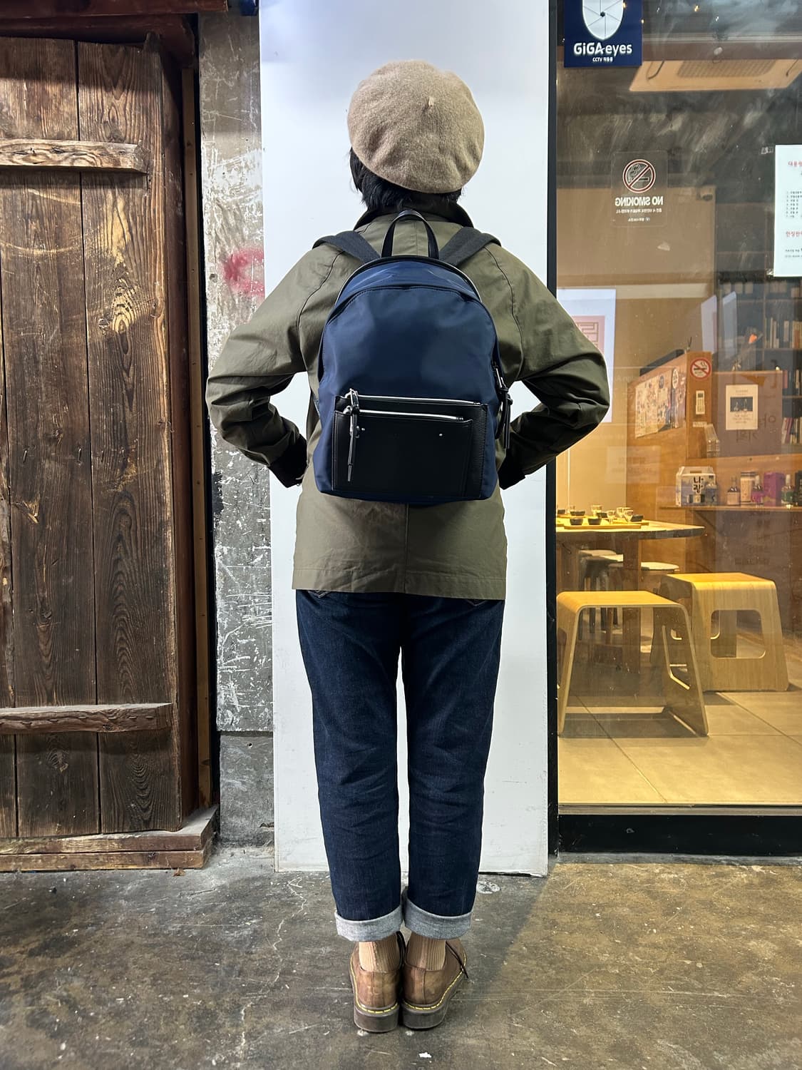 나일론 Mini Sack 백팩 상품이미지10