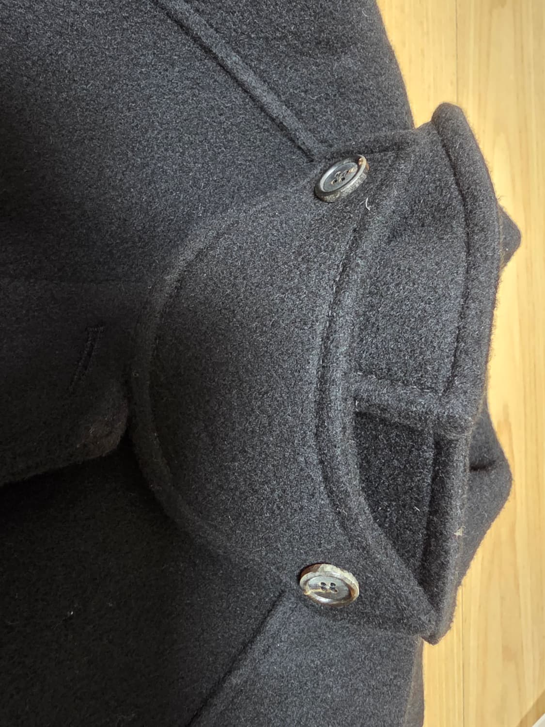 파사드패턴 발마칸코트 블랙 s-길이수선 상품이미지4