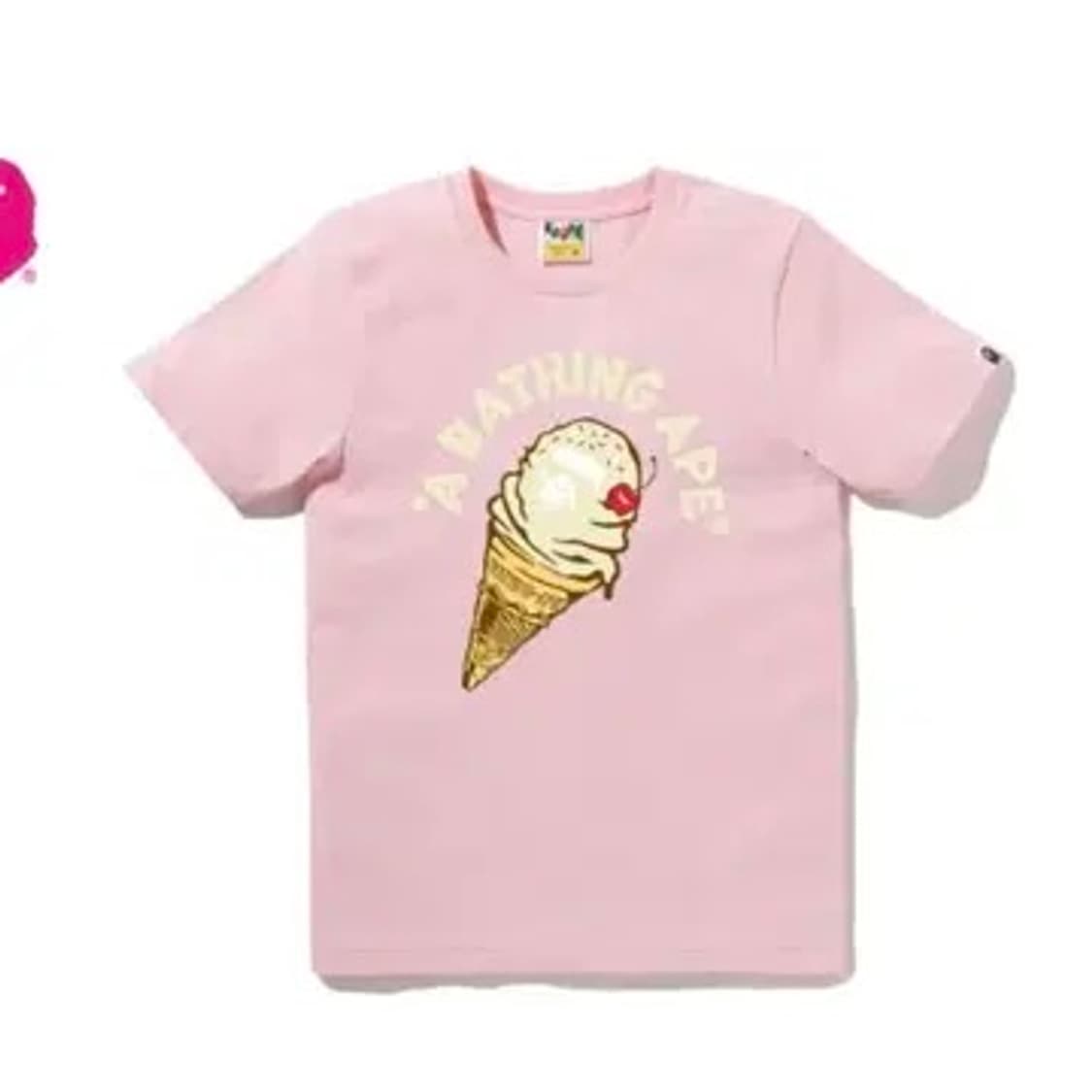 Bape 아이스크림 티 s (새상품)  상품이미지1