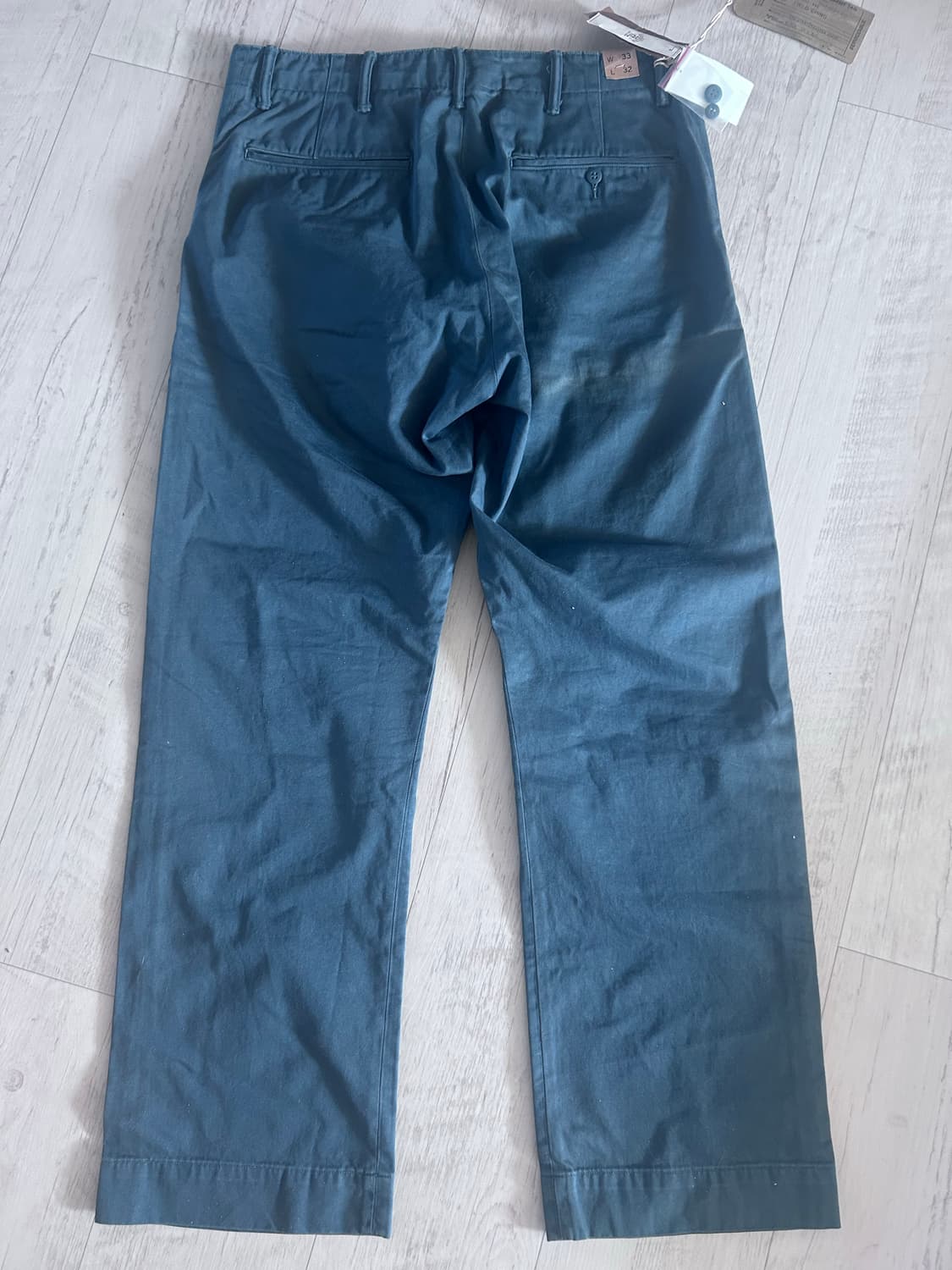 RRL 필드 치노 팬츠 33x32 그린 새상품 상품이미지2