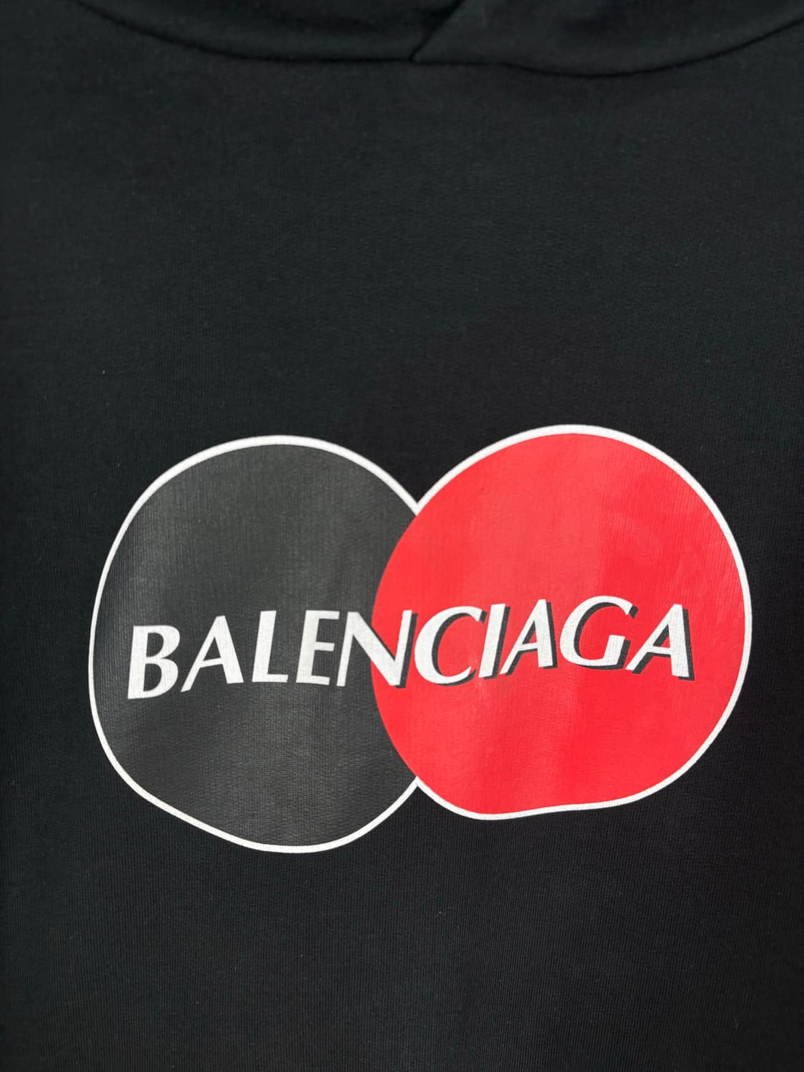 (정품)발렌시아가 마스터 오버 후드티 블랙 상품이미지3