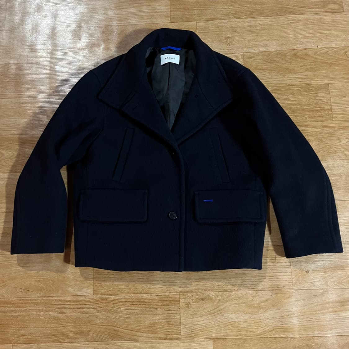 [여66-77] 구호 플러스 코쿤 숏코트 상품이미지3