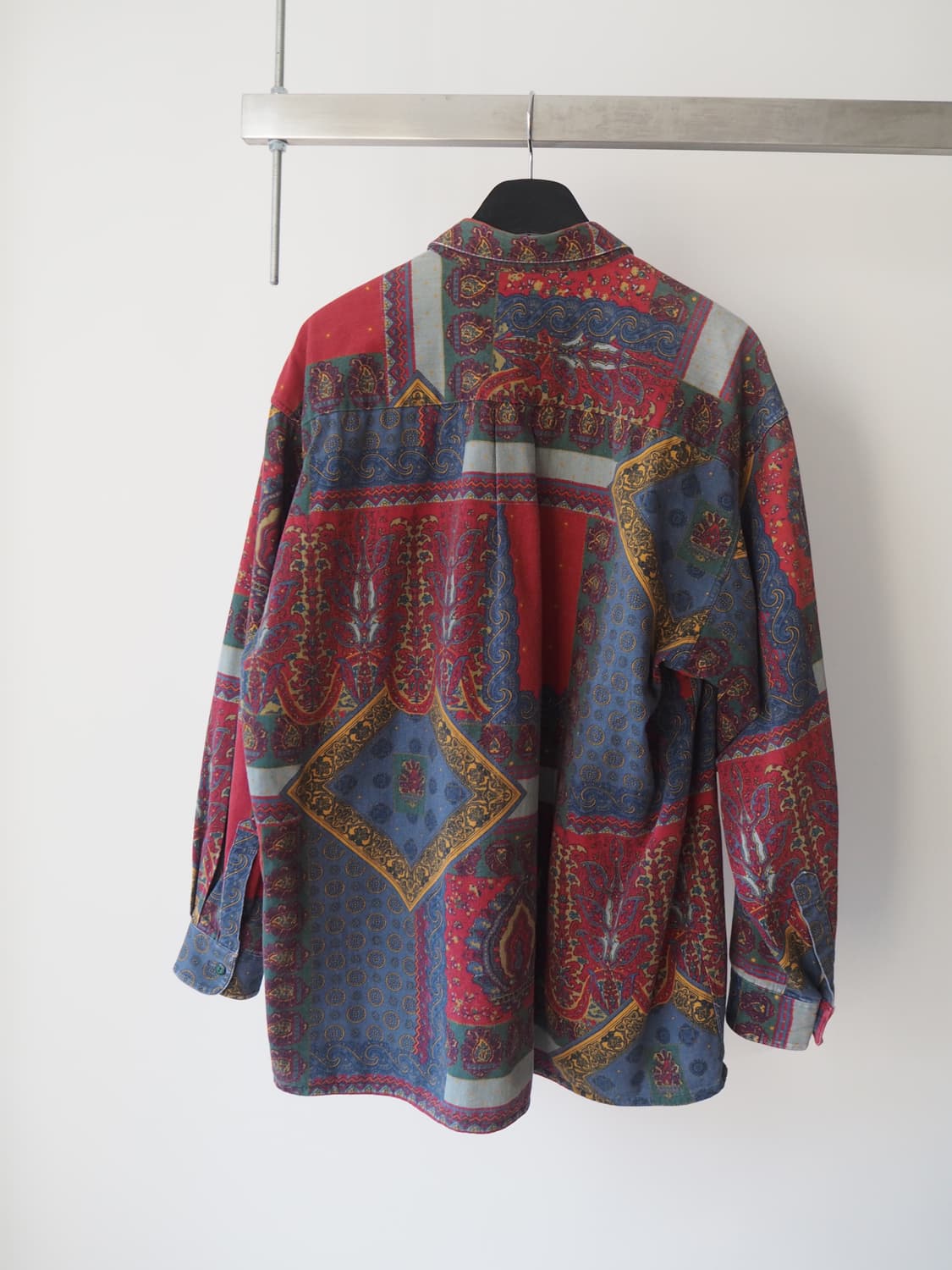 vintage pattern shirt  상품이미지5