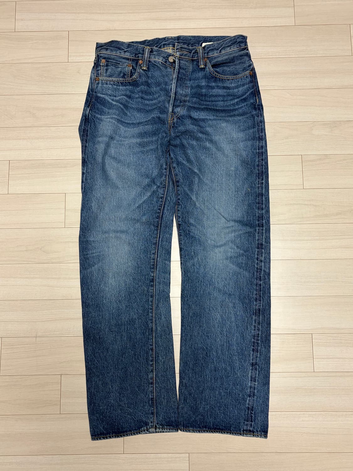 34) 슈가케인 SC41947SW32 14.25oz 에이징 데님 판매 상품이미지3