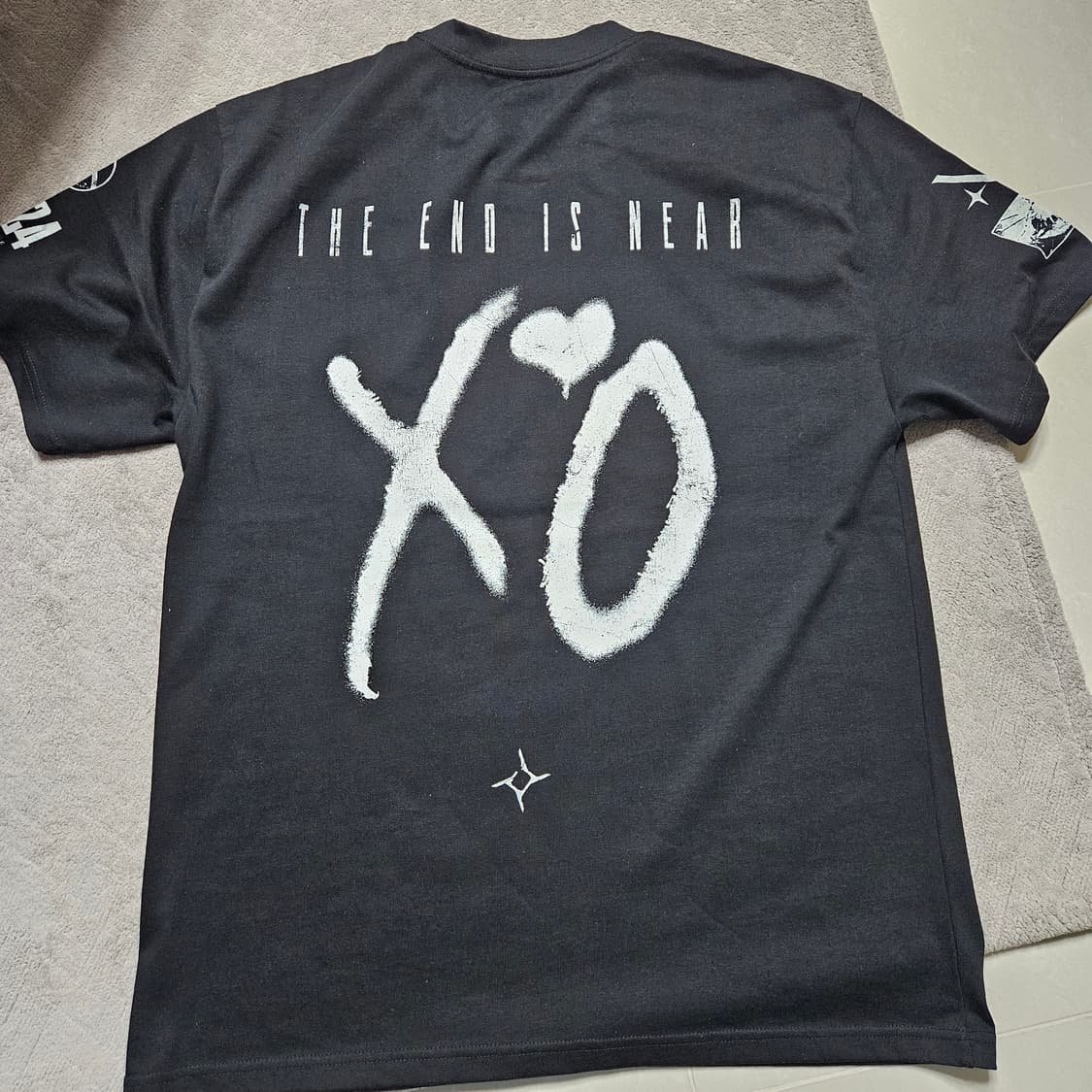 The weeknd 위켄드 한정판 상파울루 스타디움 티셔츠 상품이미지2