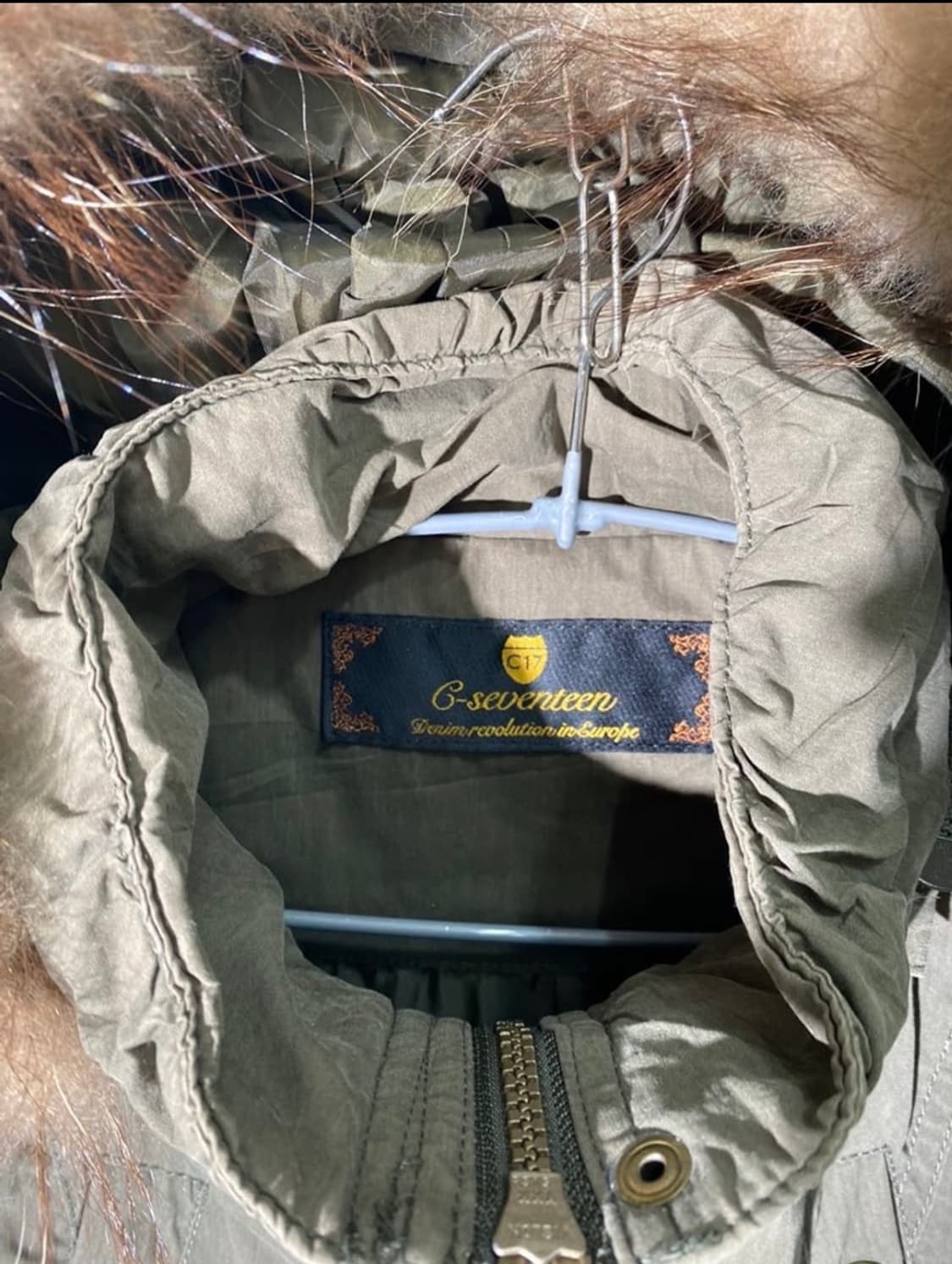 c17 퍼 후드 파카 상품이미지4