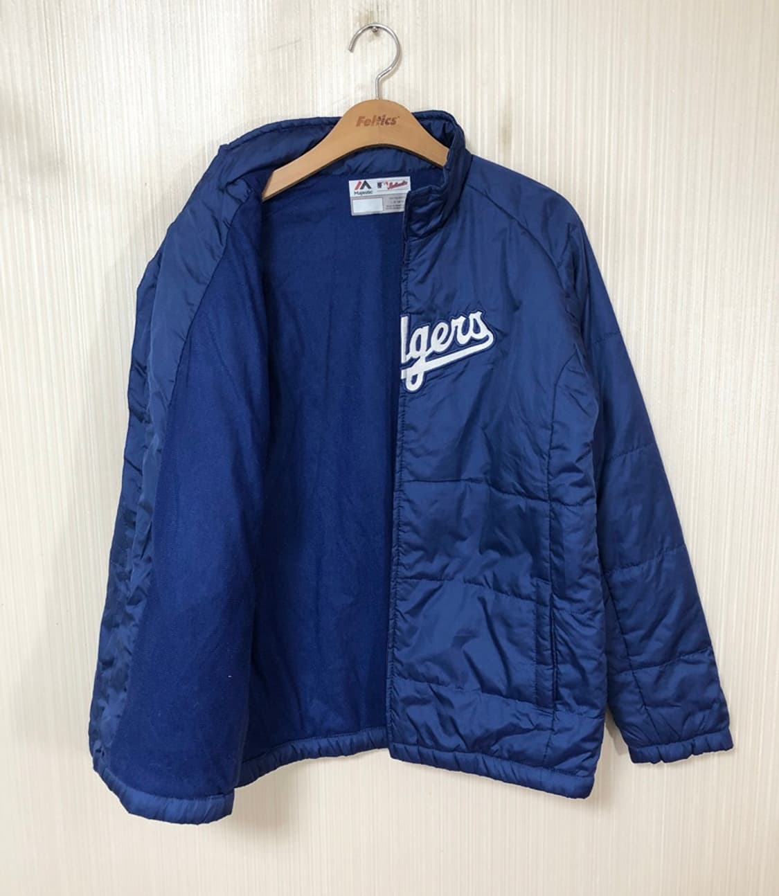 MLB 마제스틱 LA다져스 어센틱자켓 L(유스)/14-16 상품이미지7