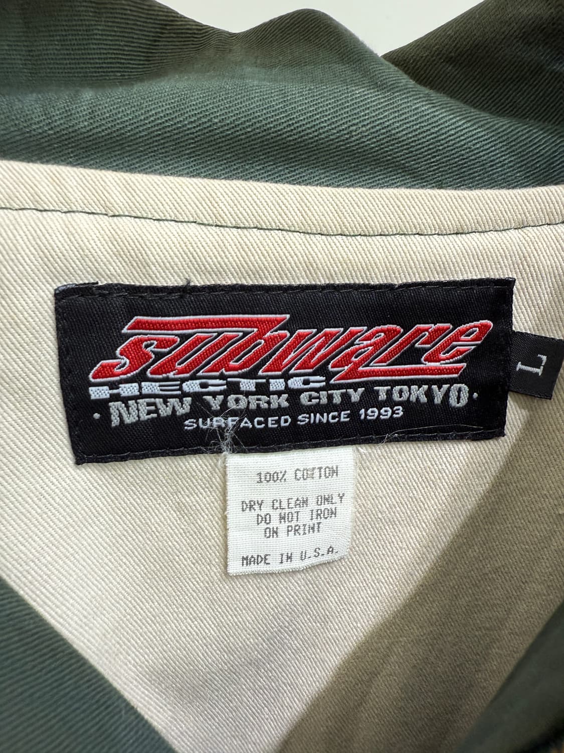 헥틱 HECTIC (Made in USA) 집업 자켓 상품이미지6