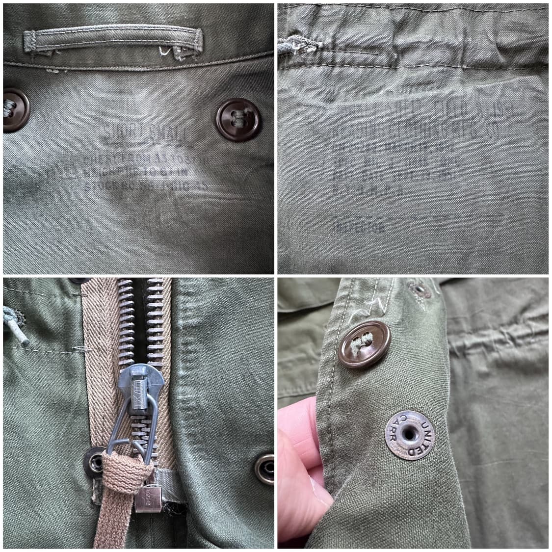 50s 미군 M-51 필드 자켓 스몰숏  상품이미지5