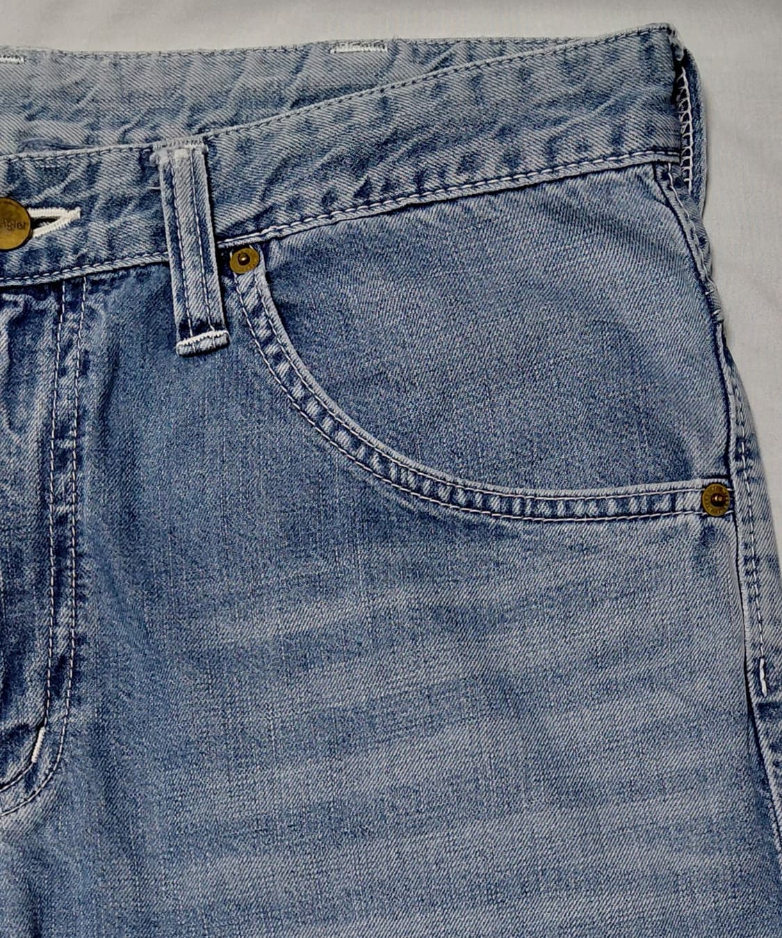 [32] Wrangler 빈티지 데님 하프 팬츠 - 에드윈 라이이센스 상품이미지3