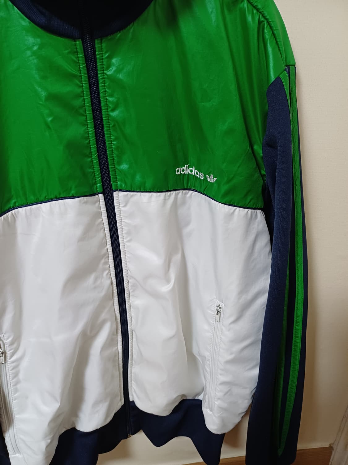 아디다스 베켄바우어 배색 자켓 상품이미지3