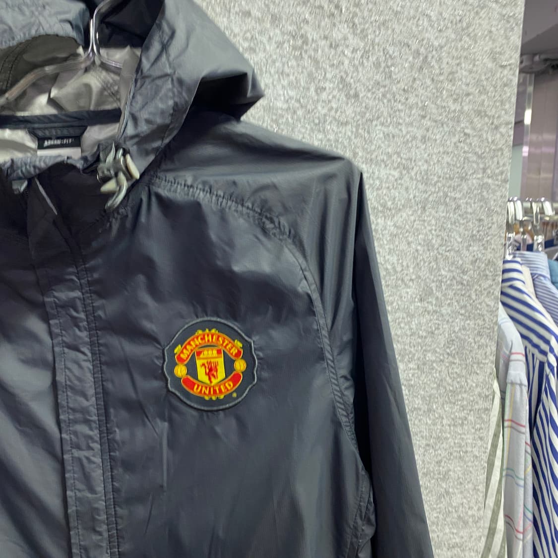 나이키 맨유 스톰핏 레인 후디 바람막이자켓 B4391 상품이미지4