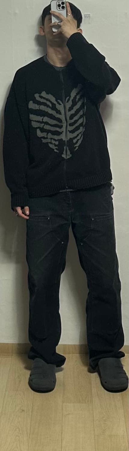 엑스톤즈 보운 니트집업 상품이미지5