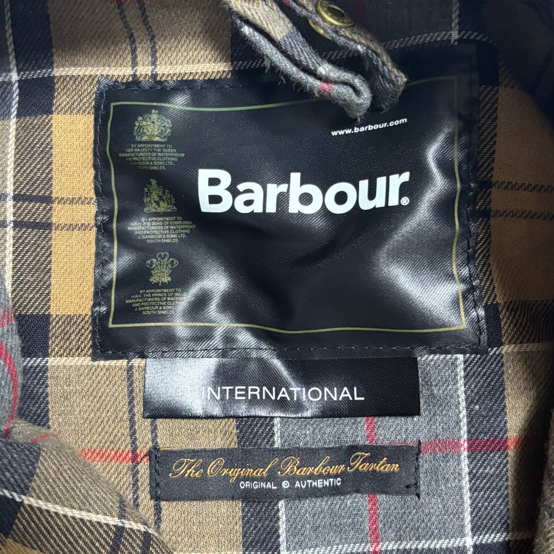 44 바버 인터네셔널 왁싱 자켓 상품이미지4