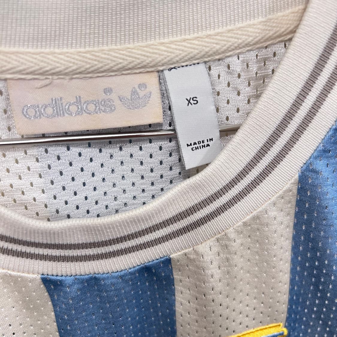 아디다스 아르헨티나 메쉬 슬리브리스 원피스 상품이미지3