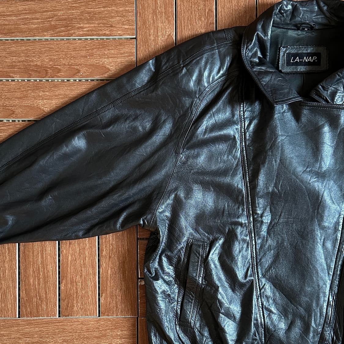 La-nap sheep nappa leather jacket 상품이미지5