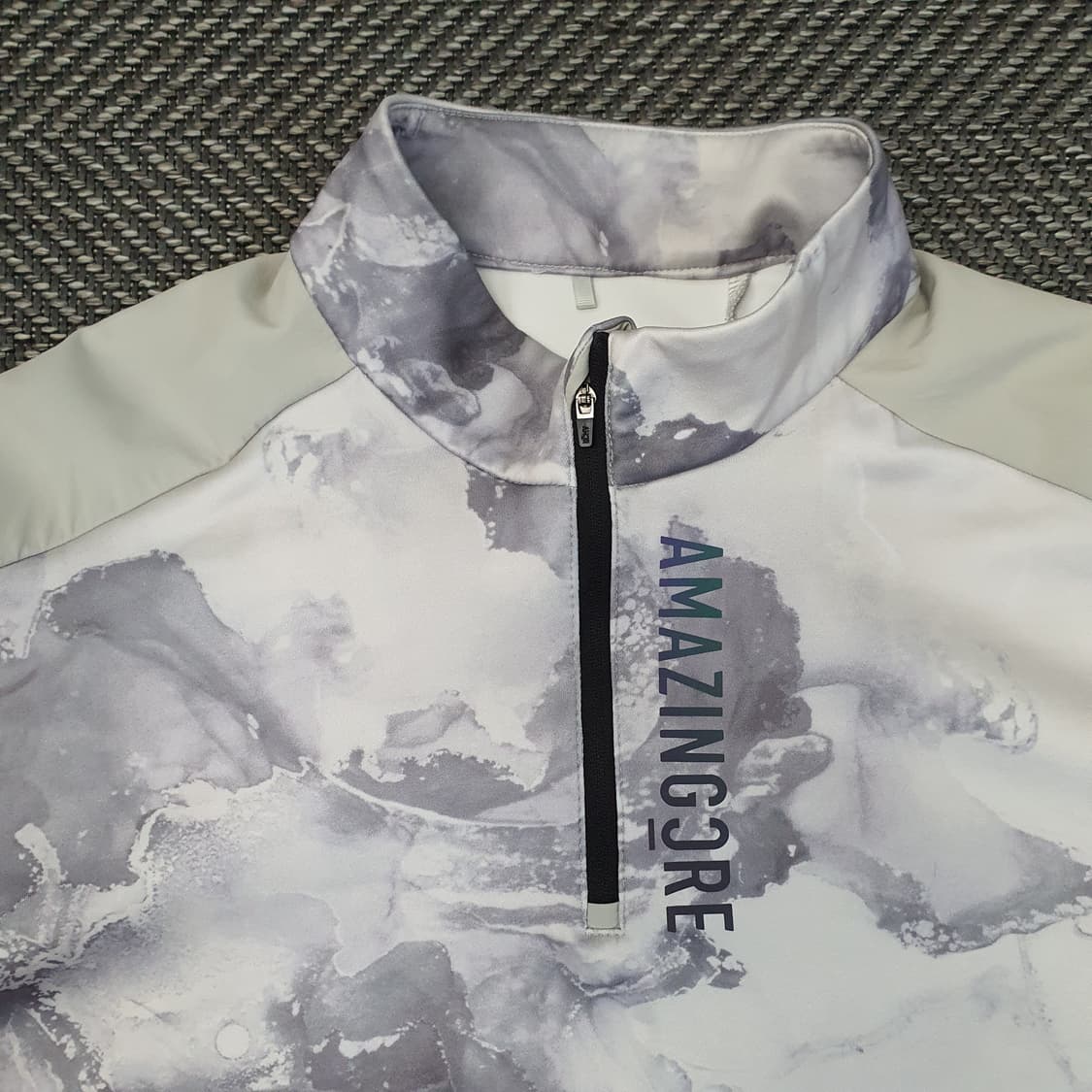 어메이징크리 반집업 기능성 긴팔티 남자105 상품이미지6