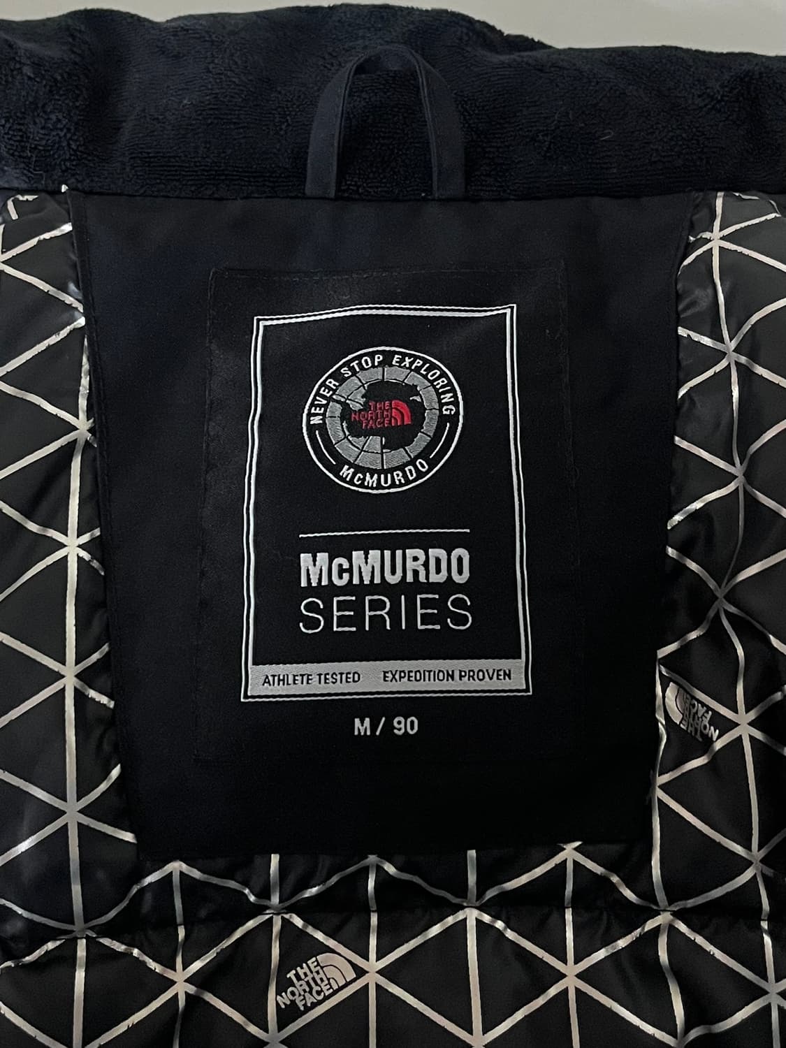 90) 노스페이스 여성 맥머도 2 구스다운 파카 블랙 상품이미지5