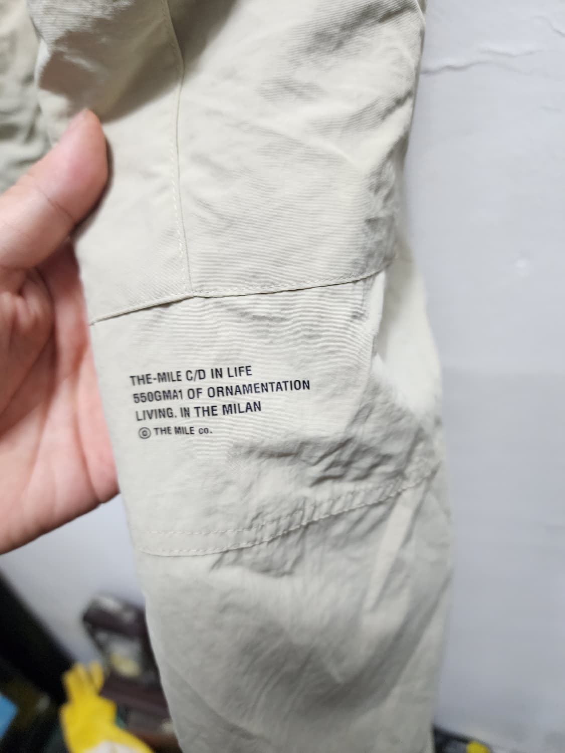 MILE 가먼츠 나일론 파라슈트 상품이미지5