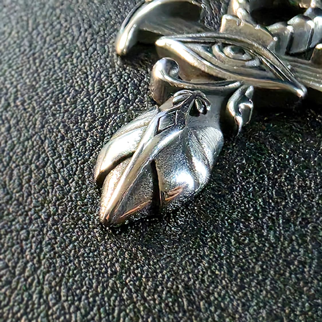 Vestige 티타늄 펜던트 빈티지 엔틱 일루미나티 앙크 눈 남자 목걸이 상품이미지2