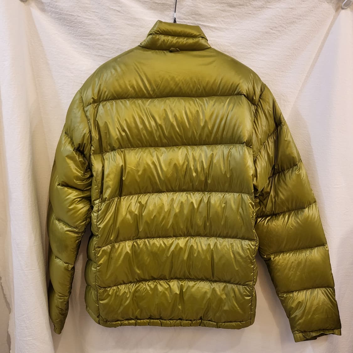 몽벨 라이트 알파인 다운파카 경량패딩 자켓 올리브 상품이미지5