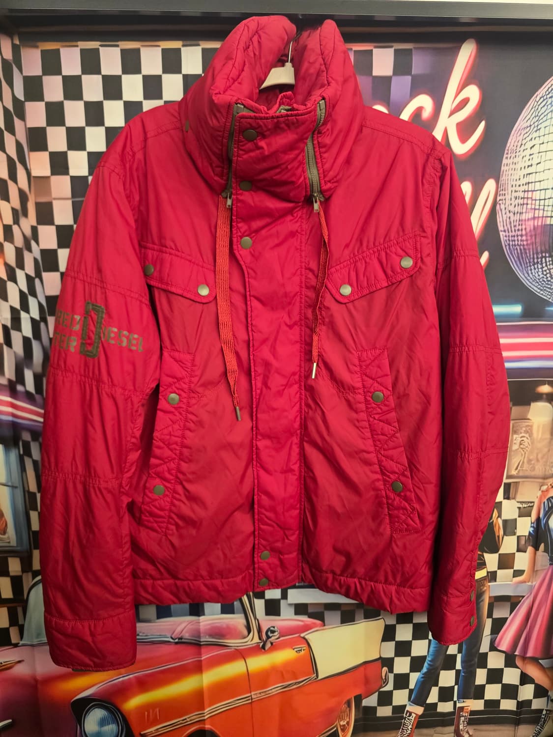 디젤(Diesel) 하이넥  재킷 상품이미지1