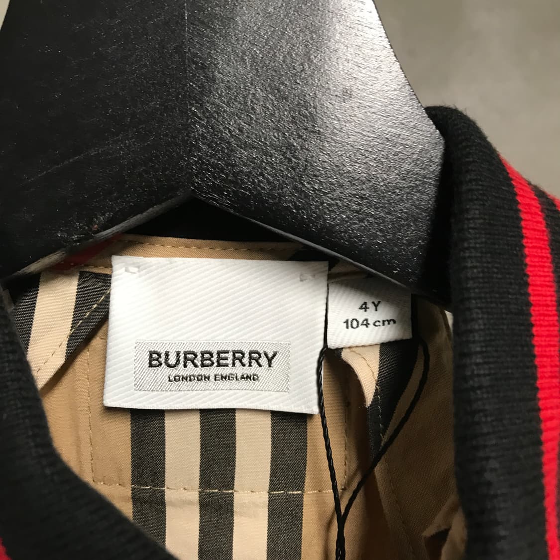 버버리 슬리브리스 탑 4Y(W) 상품이미지6