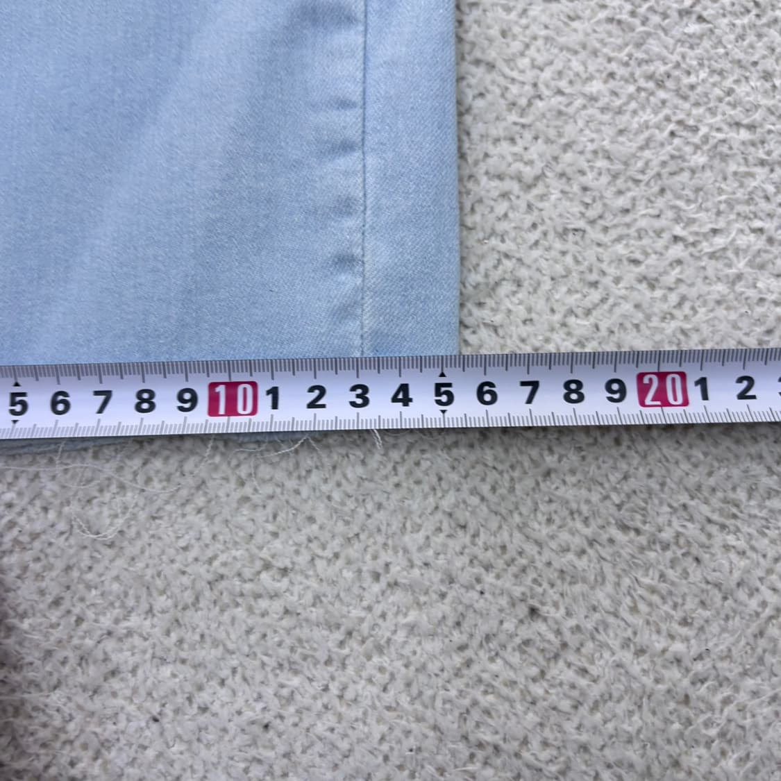 3 소녀나라 여성 7부 데님 팬츠 0429E 상품이미지9