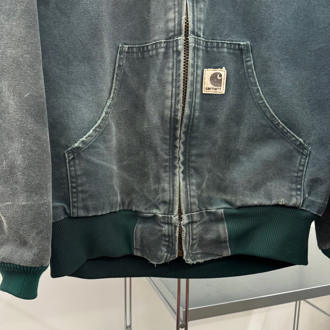 칼하트 J151 HTG 페이디드 그린 덕 액티브 자켓 (M)    상품이미지3