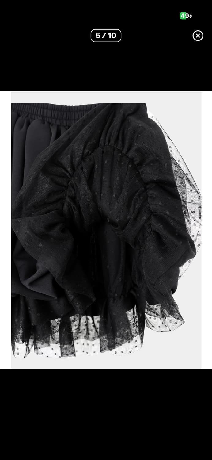 생긴스튜디오 JERSEY BALLOON SHAH skirt 상품이미지6