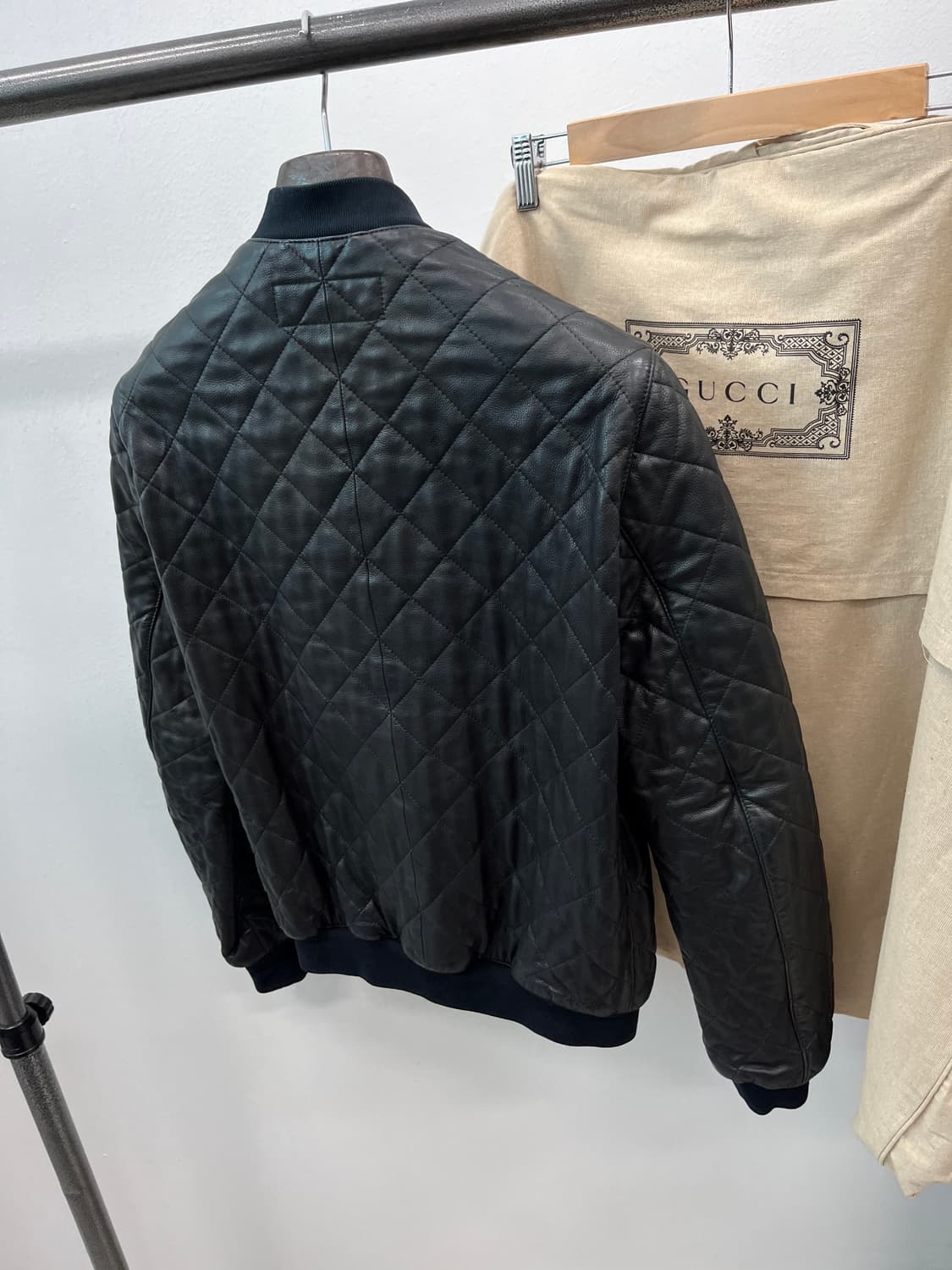 95) 구찌 컬렉션 레더 봄버자켓  상품이미지7