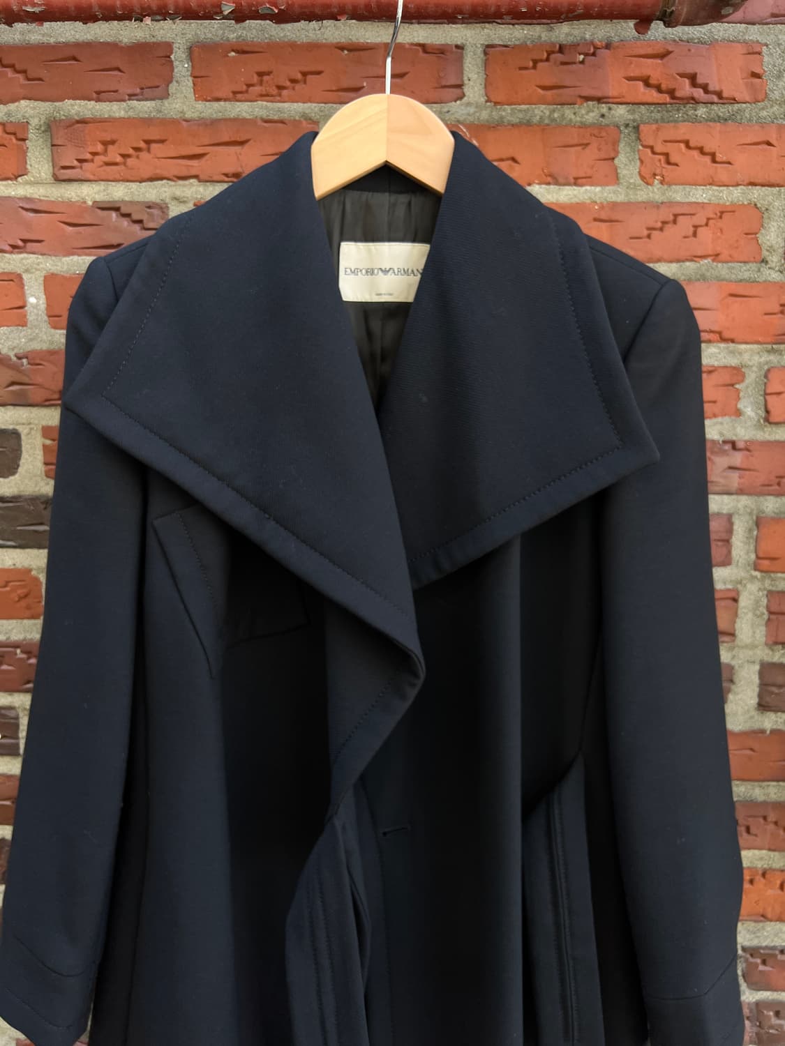 엠포리오 아르마니 2001 f/w 런웨이 코트 상품이미지4