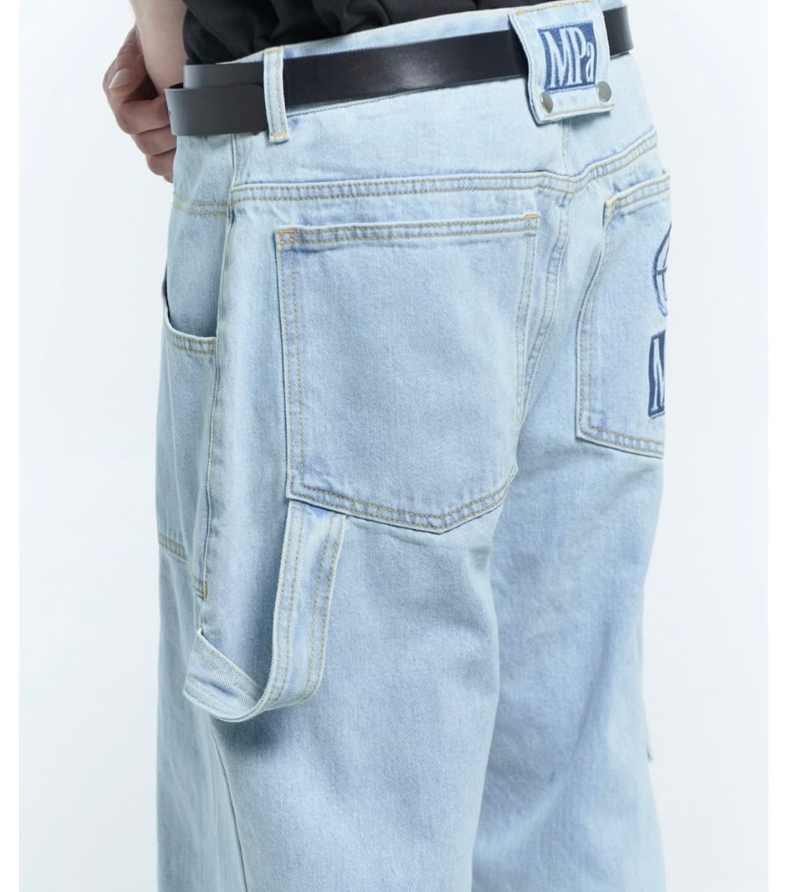 MPa PAINTER DENIM PANTS (STEEL BLUE) 상품이미지1