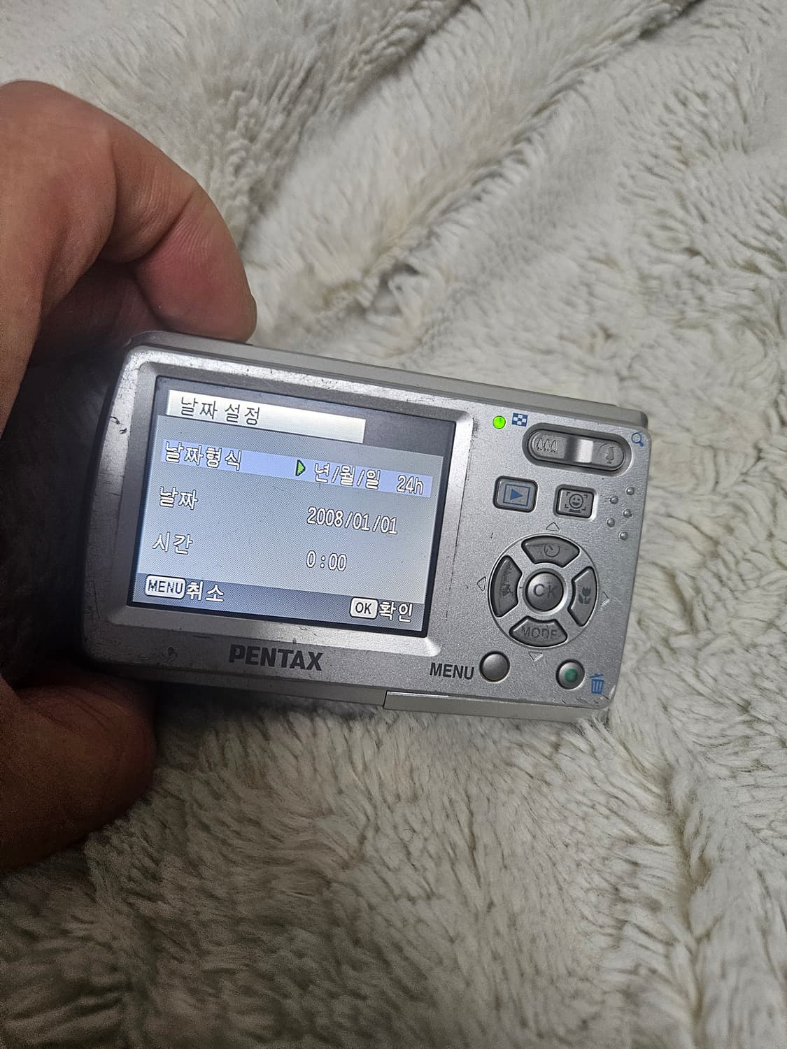 펜탁스 Optio E60 레트로 디카 디지털카메라 상품이미지5