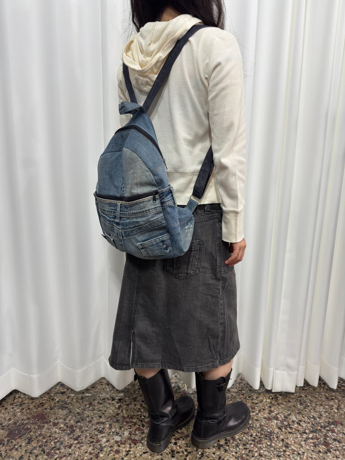 denim backpack 상품이미지3