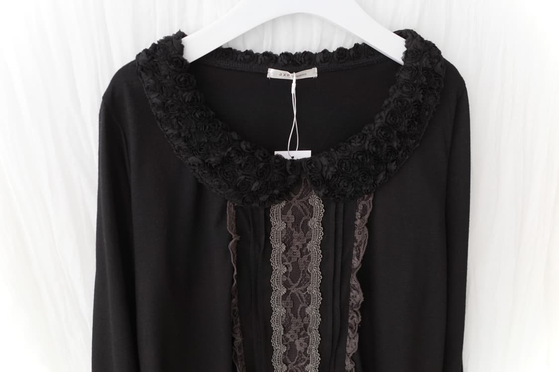 axes famme) lace long sleeve 상품이미지2