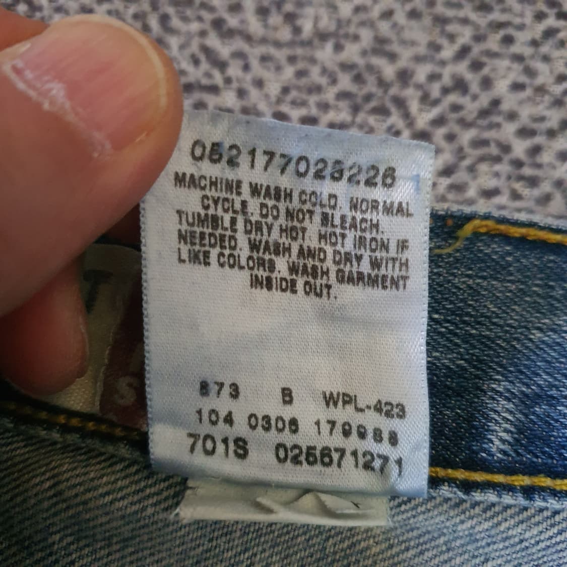 00s 리바이스567루즈 부츠컷 데님 팬츠 상품이미지6