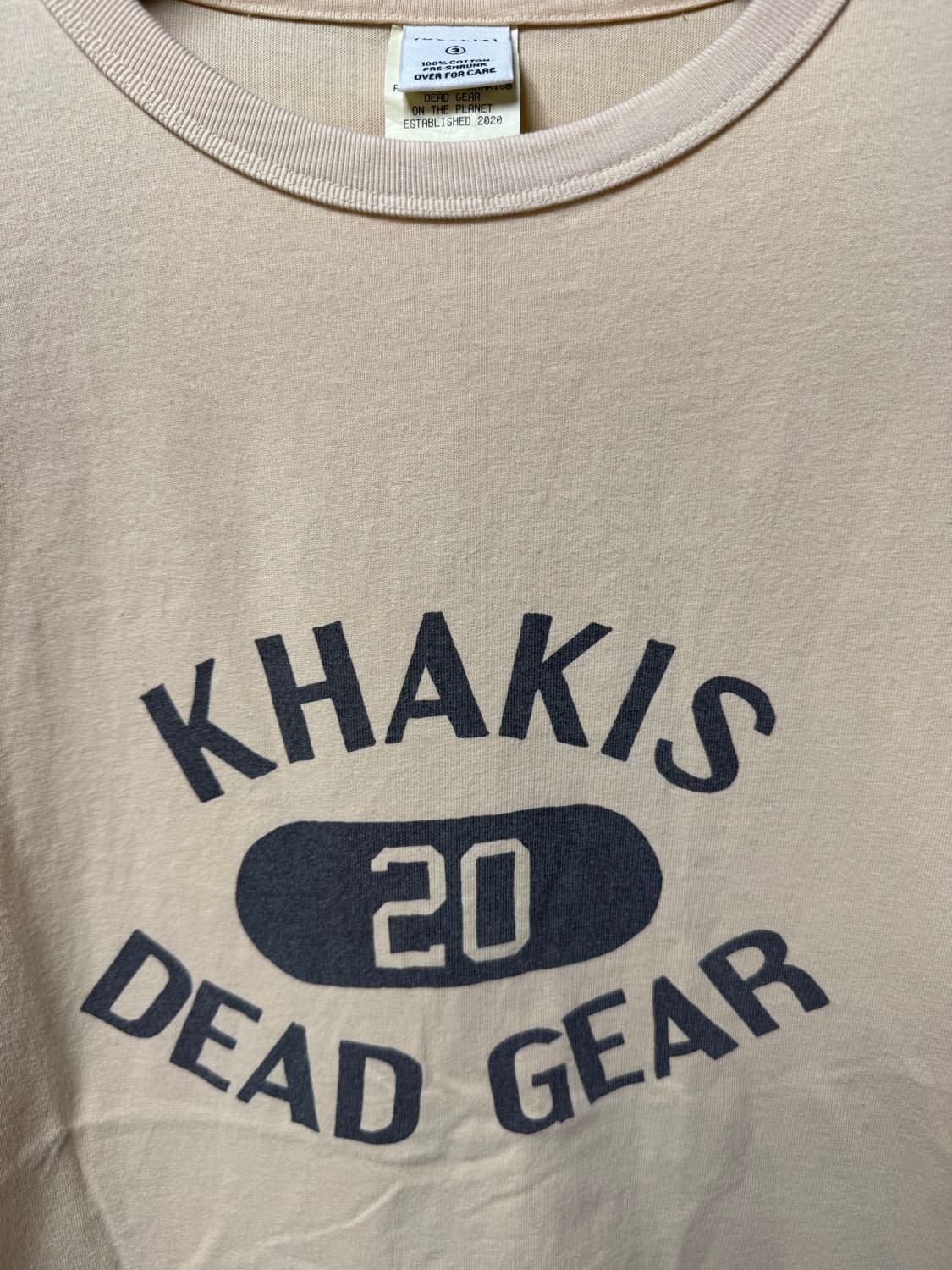 KHAKIS 카키스 기어 반팔티 L 상품이미지2