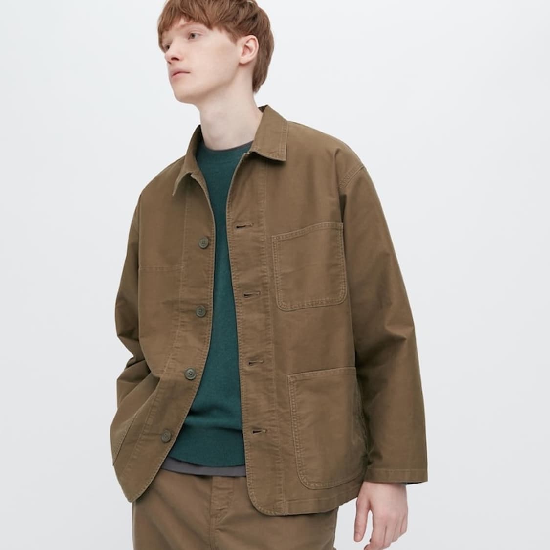 유니클로 유틸리티 자켓 XL 브라운 상품이미지1