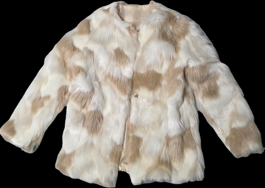 국내제작 퍼 자켓 새상품급 상품이미지1