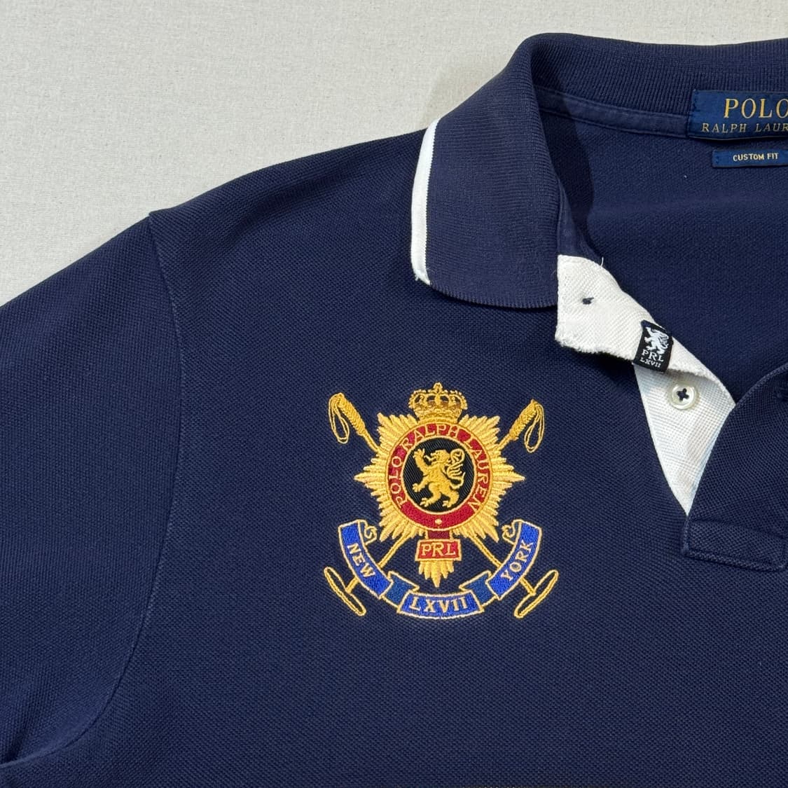 XL) 폴로 랄프로렌 치프키프 뉴욕 빅포니 반팔 카라티 상품이미지3