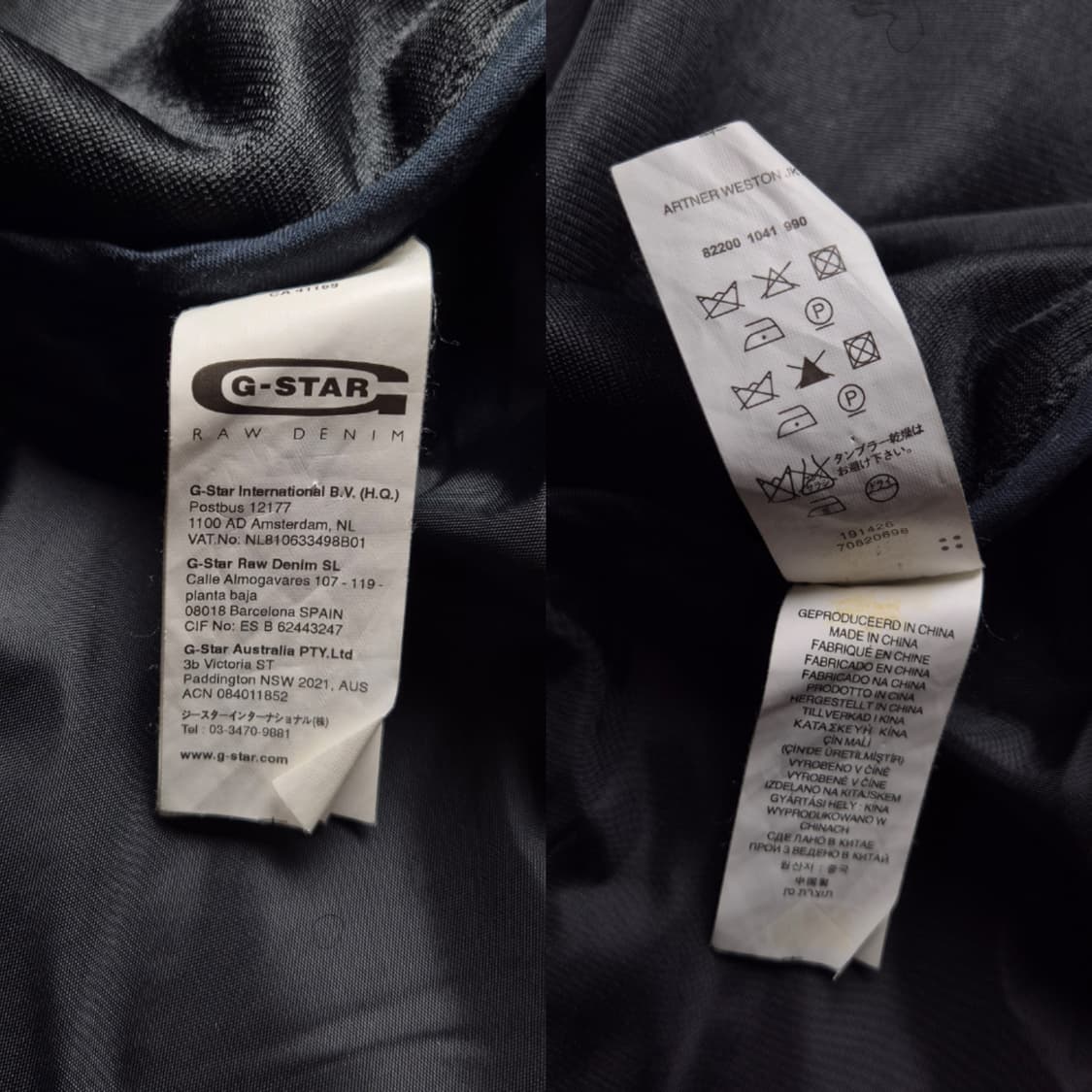 [M] 지스타로우 아트너 웨스턴 코트자켓 상품이미지9