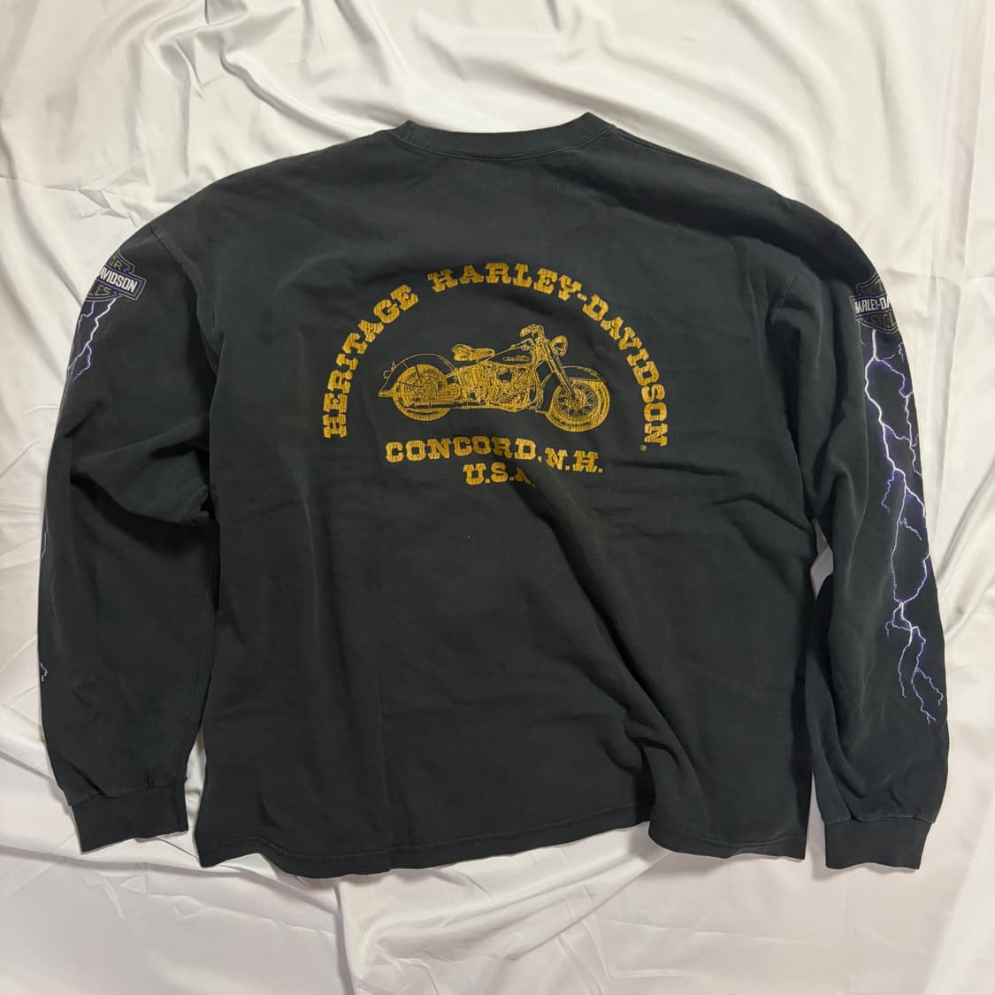 [XL] 1995 할리데이비슨 라이트닝 썬더 롱슬리브 상품이미지2